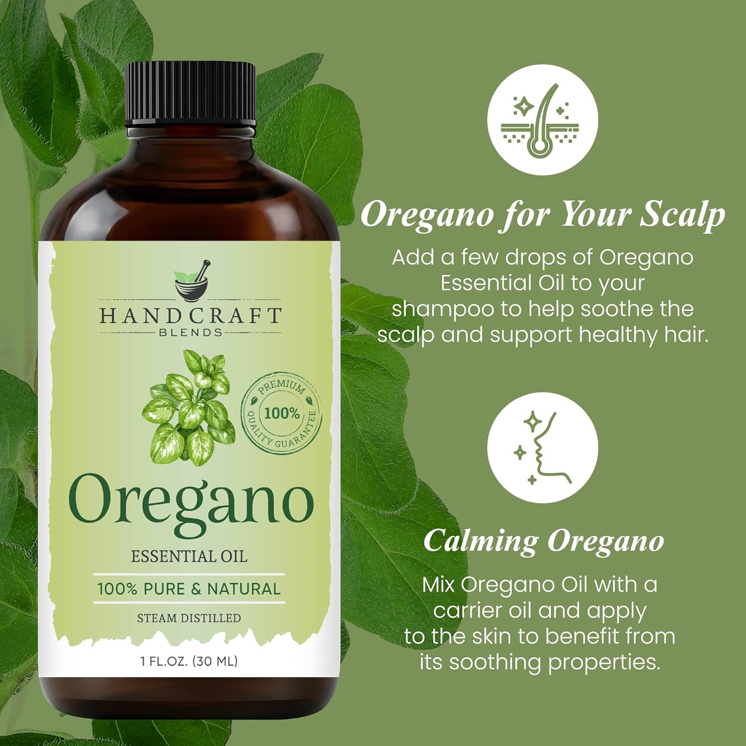 Oregano Oil – 1 Fl Oz – 100% Pure and Natural – Premium Grade Essential Oil for