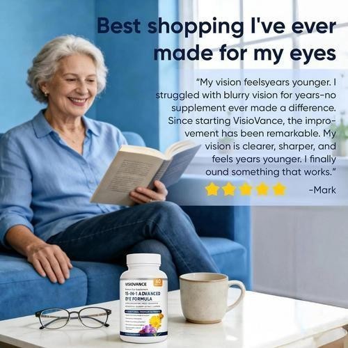 VisioVance 15 in 1 Enhanced Eye Vitaminss Formula W/ All 3 Carotenoids 60 Count