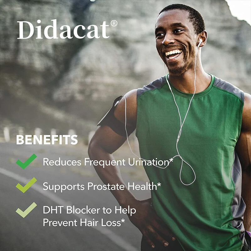 DHT Blocker with Biotin – Boosts Hair Growth & New Follicle Growth 30/60/120Caps
