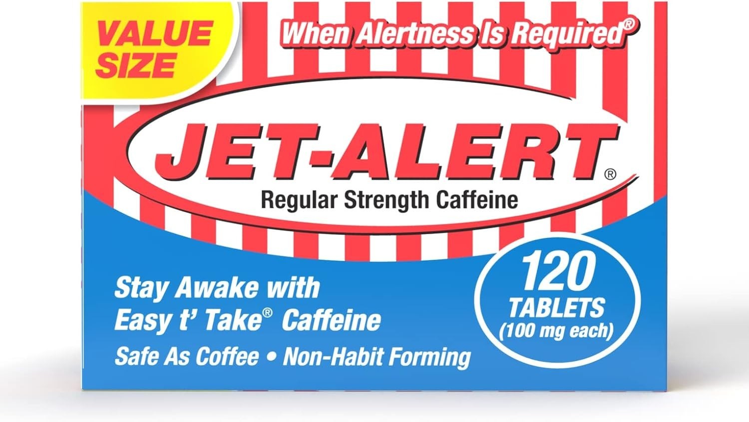 Convenient 100 MG Caffeine Tabs – 120 Count for Effective Energy Management