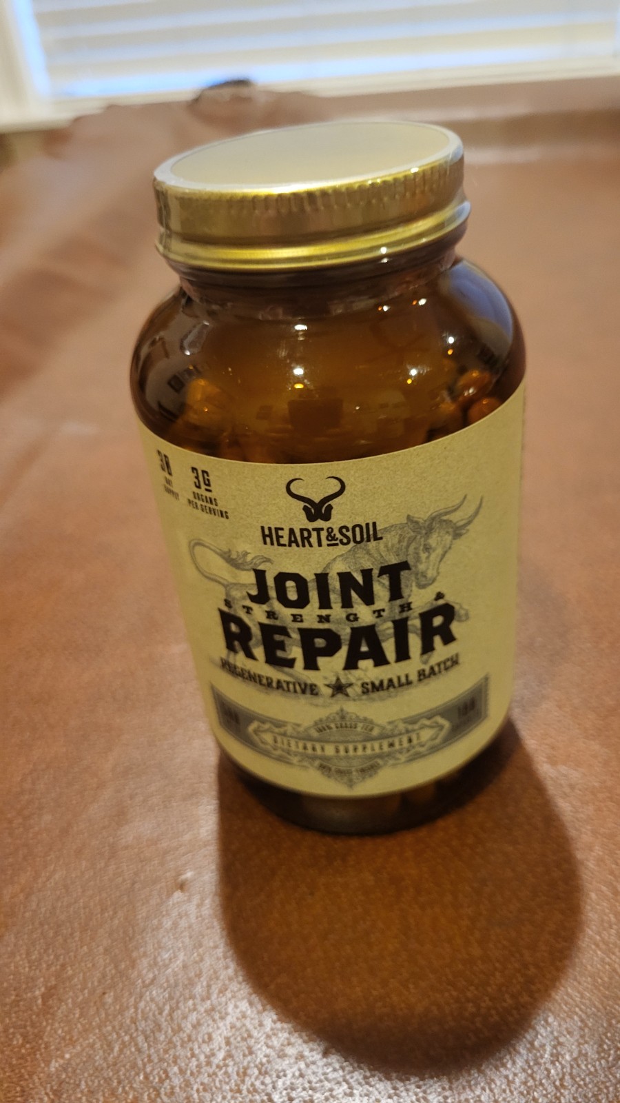 2 Heart & Soil 100 Grass Fed Finished Joint Support Supplement SEALED NEW 11/26