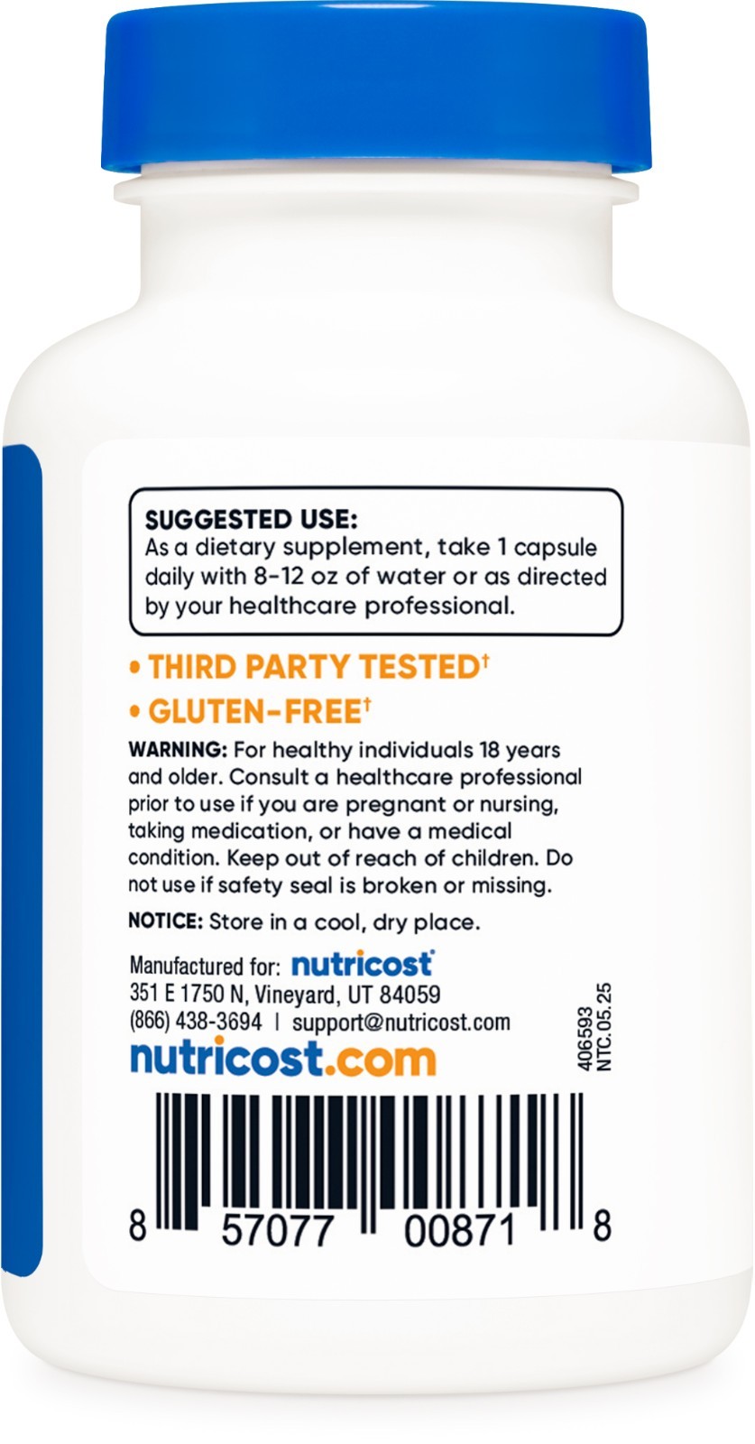Nutricost Butterbur Extract Capsules (75mg) 120 Capsules – Gluten Free & Non-GMO