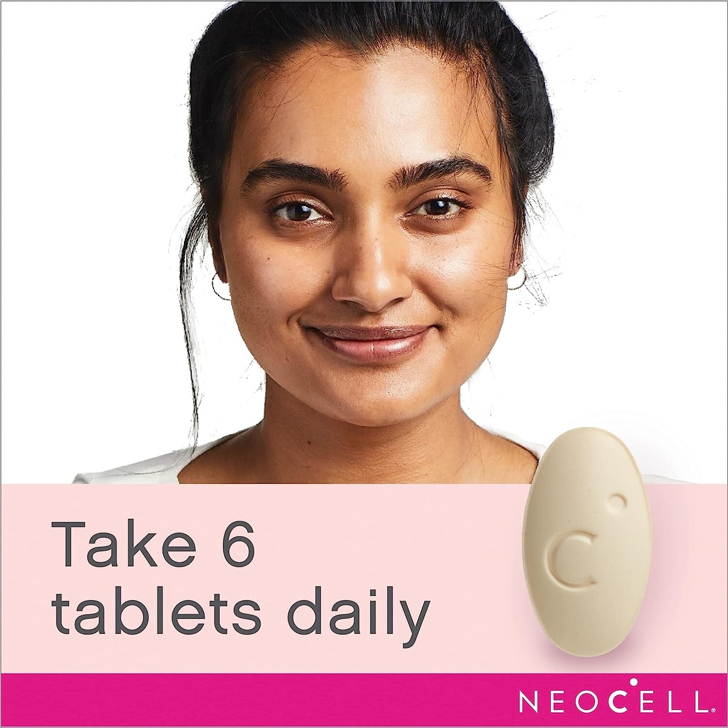 NeoCell Super Collagen + C 6,000mg Collagen -120 X 3 Bottles as shown