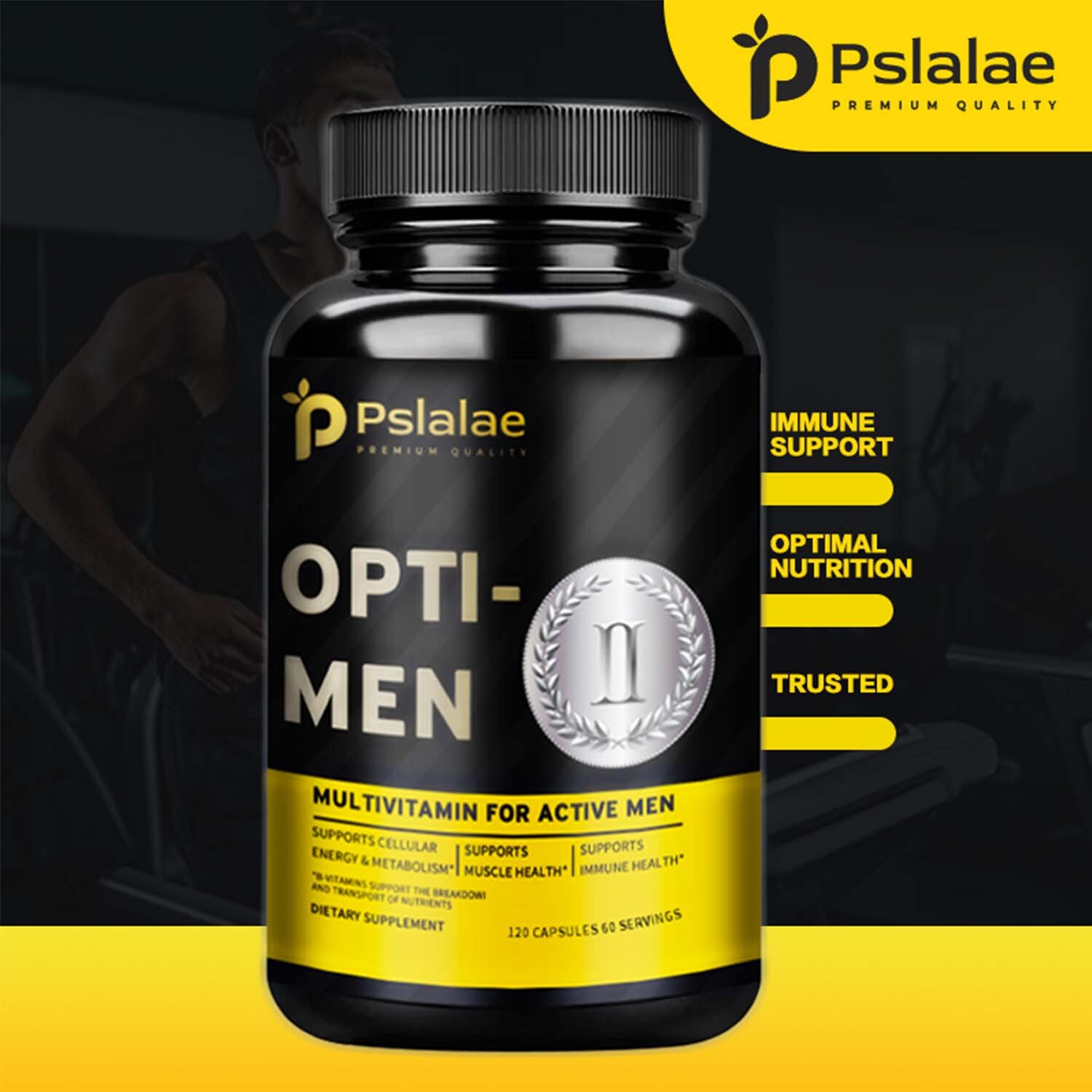 120pcs Opti-Men – Multivitamins & Minerals-Immune, Cellular Energy & Metabolism