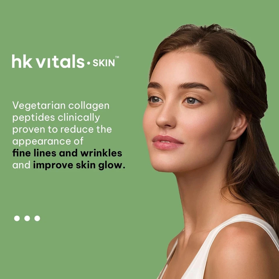 HealthKart HK Vitals Skin Radiance Collagen Powder Orange Flavour 200g