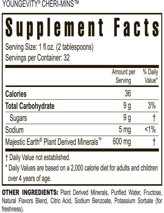 Cheri-Mins™ – 32 fl oz (4 Pack) dr wallach Cheri-Mins