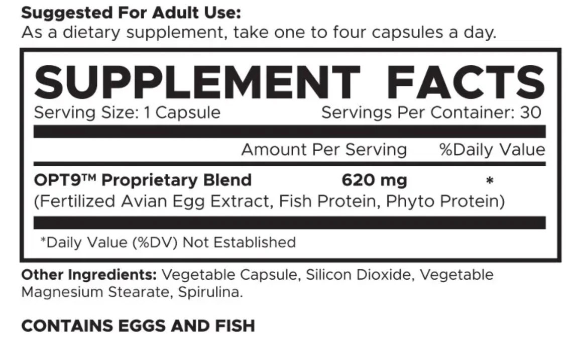 4 AUTHENTIC LifePharm Laminine Supplement 120 Capsules Total – USA Free Shipping