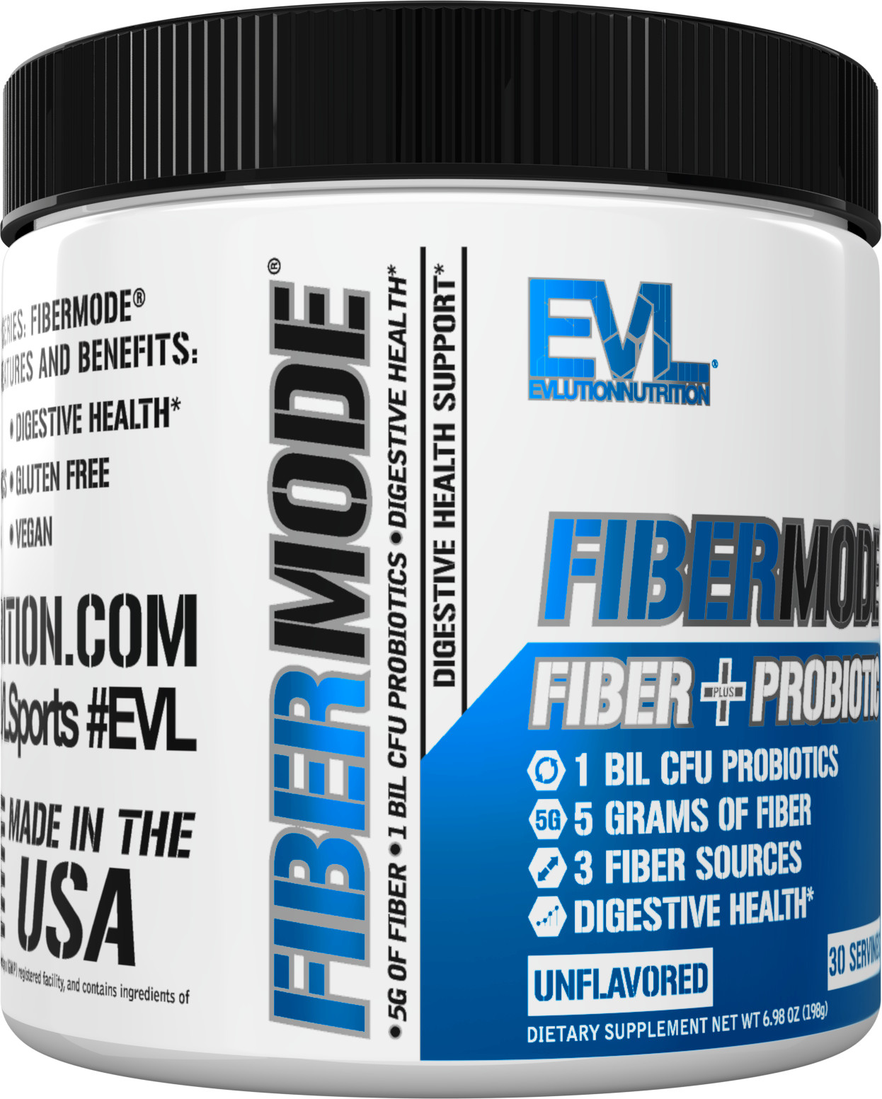 Evlution Nutrition FiberMode – Fiber + Probiotic – 30 Servings