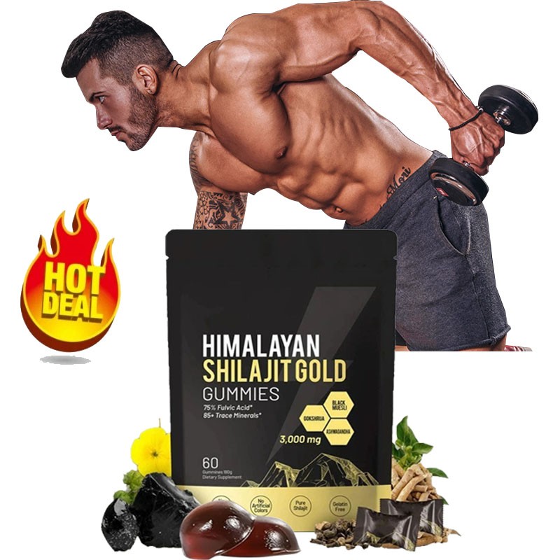 Shilajit 300 Gummies, Shilajit Micronutrient Supplement, Himalayan Premium fresh