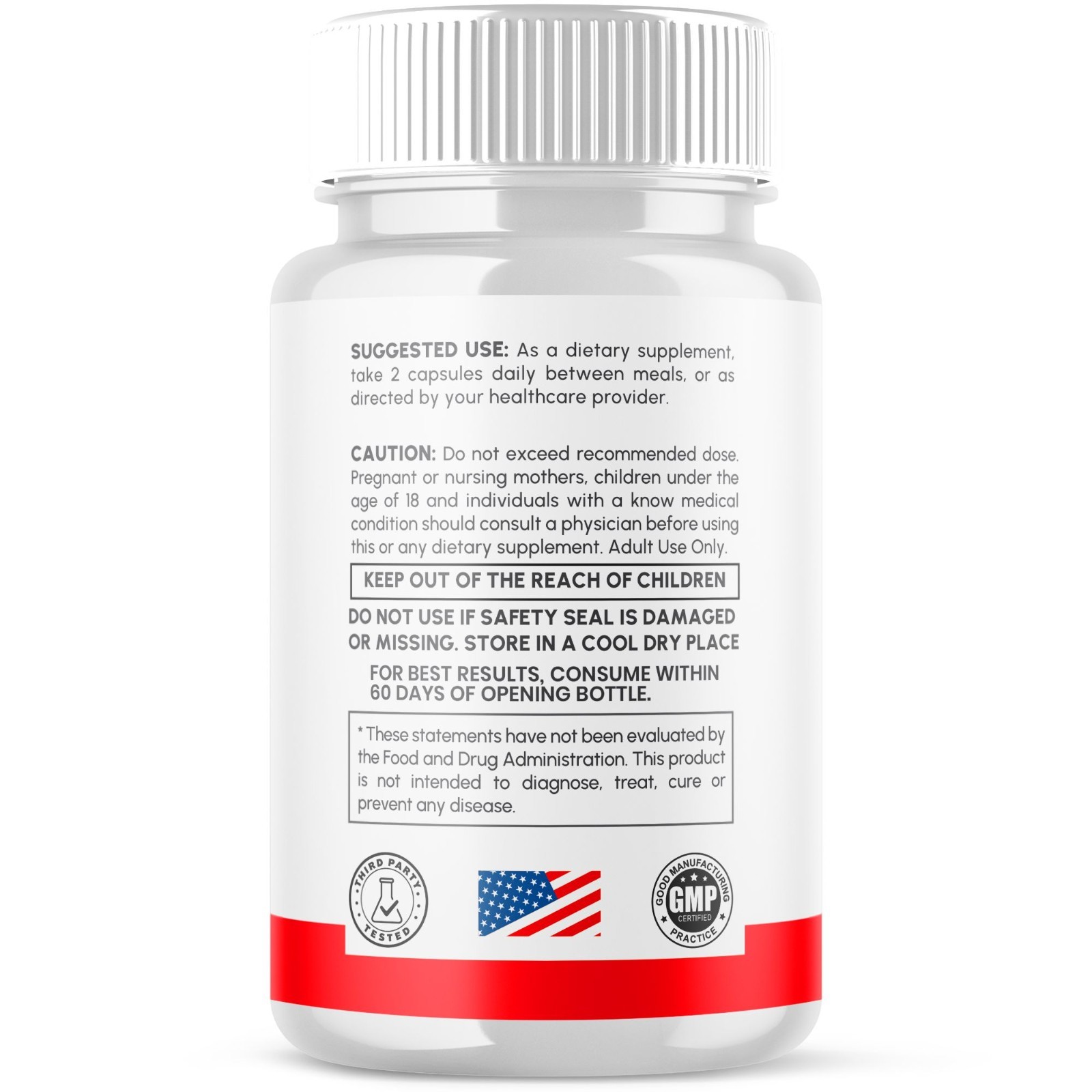 (1 Pack) Gluco+ Advanced Blood Health Support Supplement Gluco Plus 60 Capsules