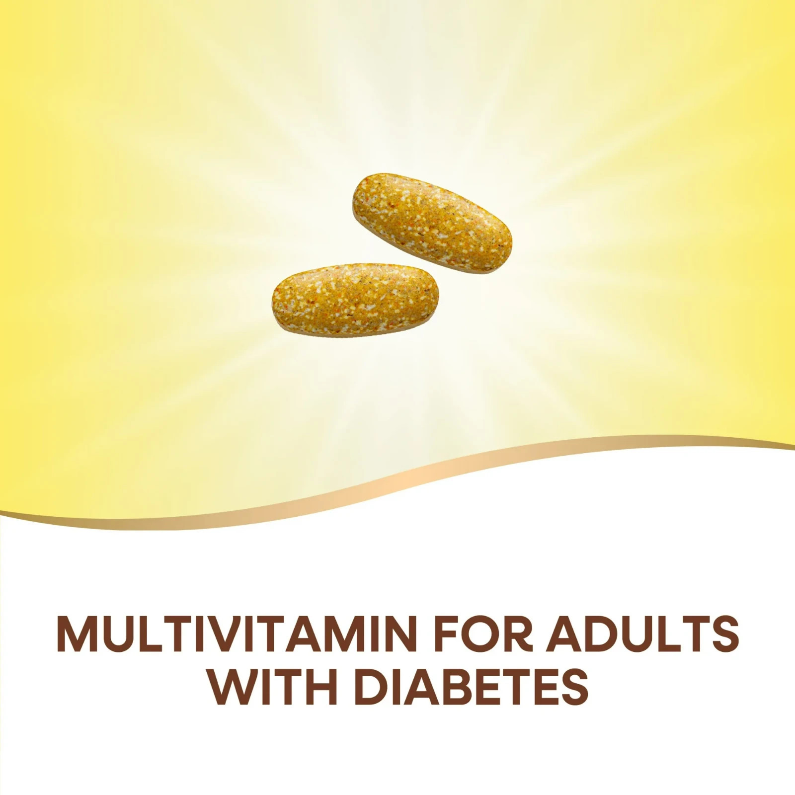 Alive! Diabetic Multivitamin B-Vitamins Adults Unisex 60ct