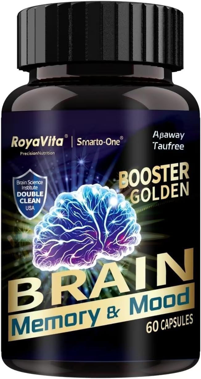 FREE S&H! Royavita Memory & Mood Capsules – Brain & Memory Capsules – Qty 60