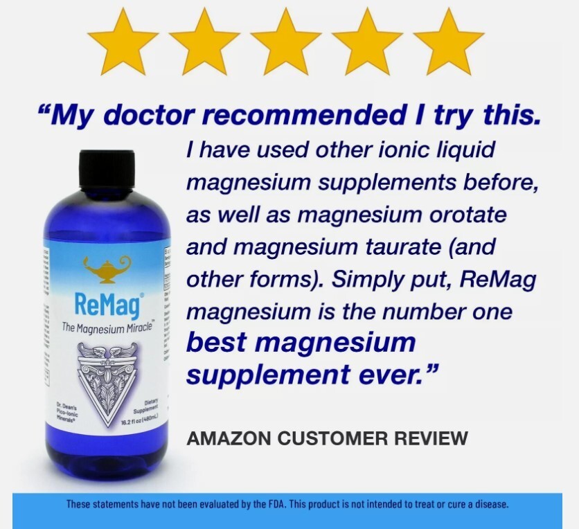 RNA Reset ReMag Magnesium Miracle Pico-Ionic Liquid 16 fl oz by Dr Carolyn Dean!