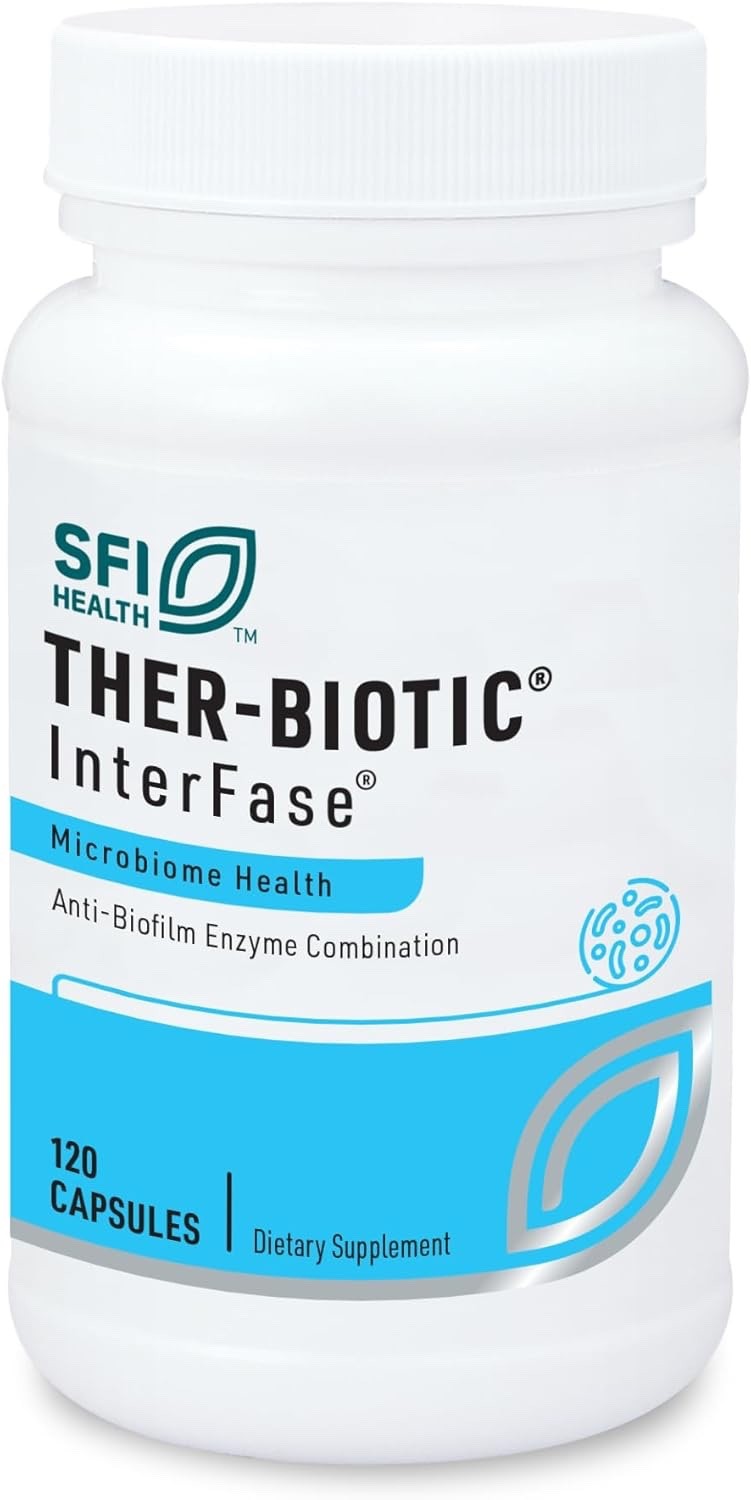 Klaire Labs InterFase (120 Vegetarian Capsules) – Expiration: 12/2025