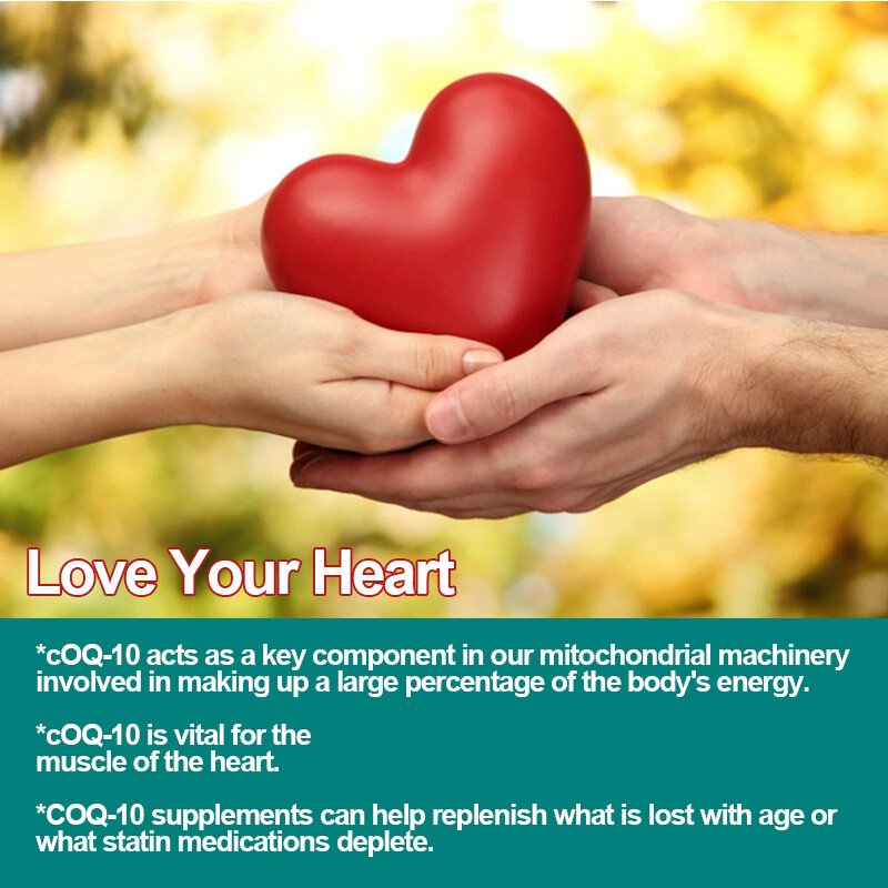 CoQ 10 Coenzyme Q10 Softgels 200mg, 240 Capsules – Vegetarian Non-GMO Ubiquinol