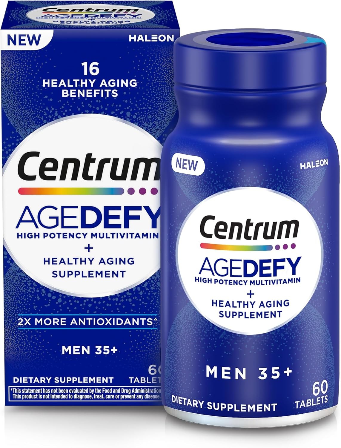 Age Defy for Men 35+ – High-Potency Multivitamin and Healthy Aging Supplement