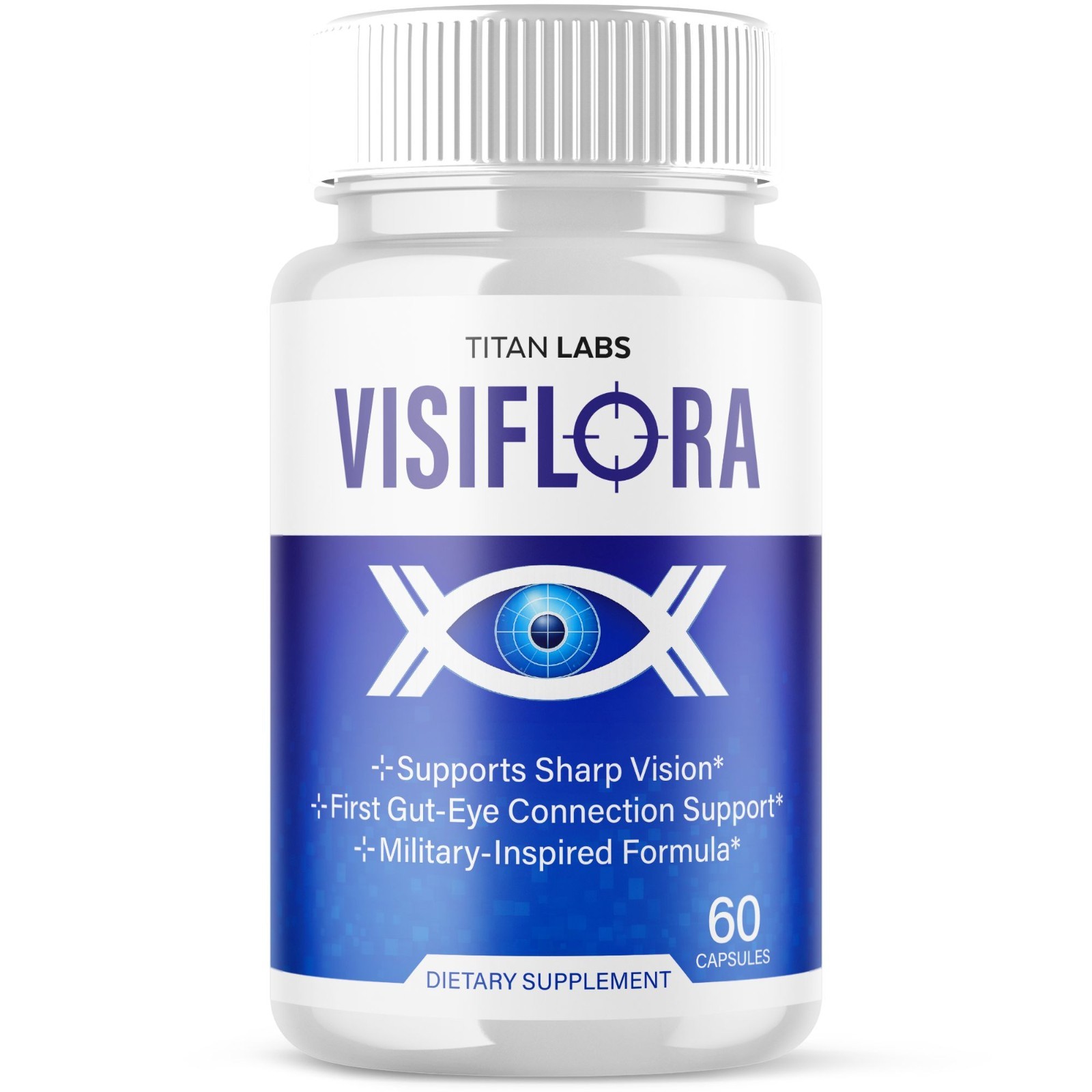 (1 Pack) Visiflora Support Healthy Eye Vision & Function Visi Flora 60 Capsules