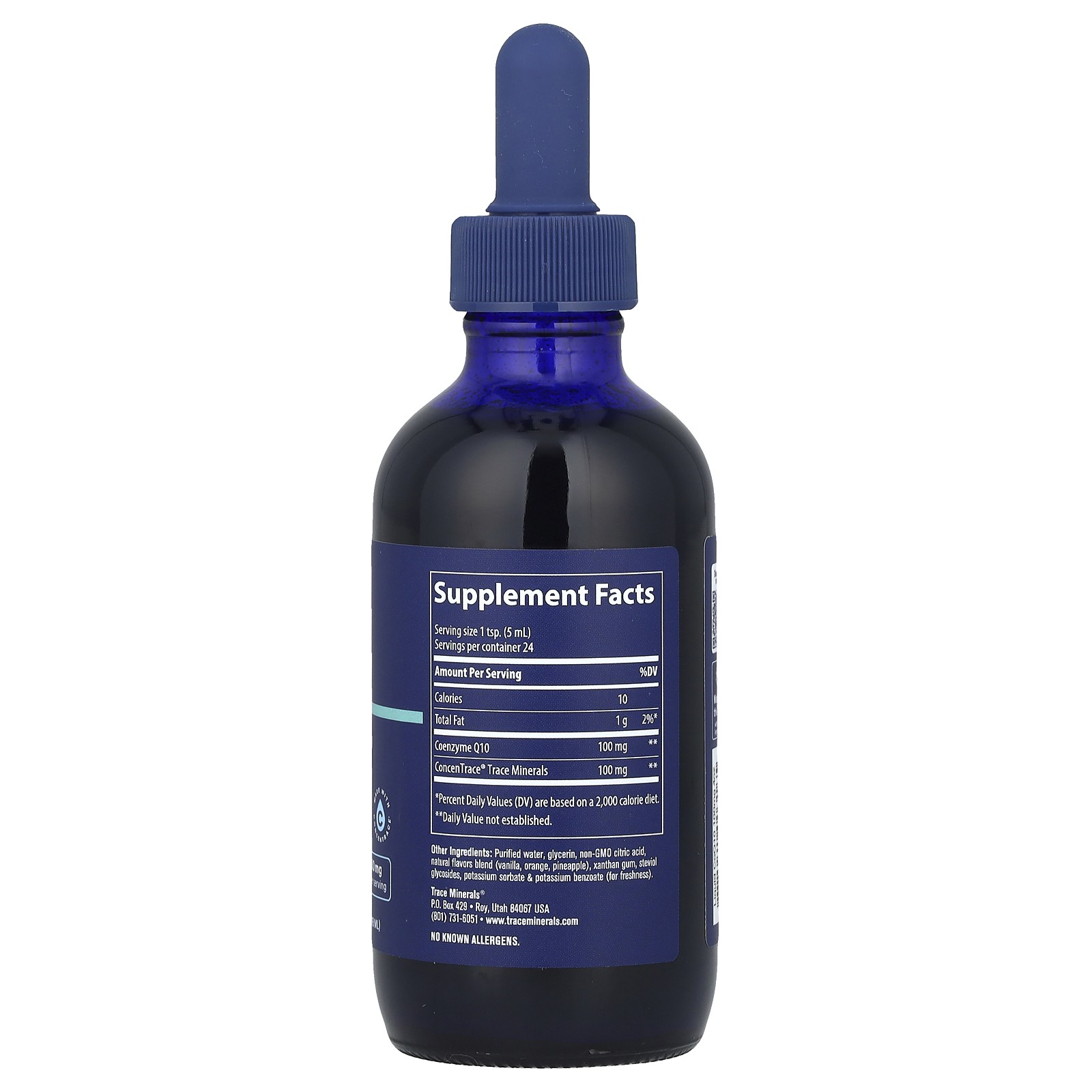 Liquid CoQ10, Tangerine, 100 mg, 4 fl oz (118 ml)