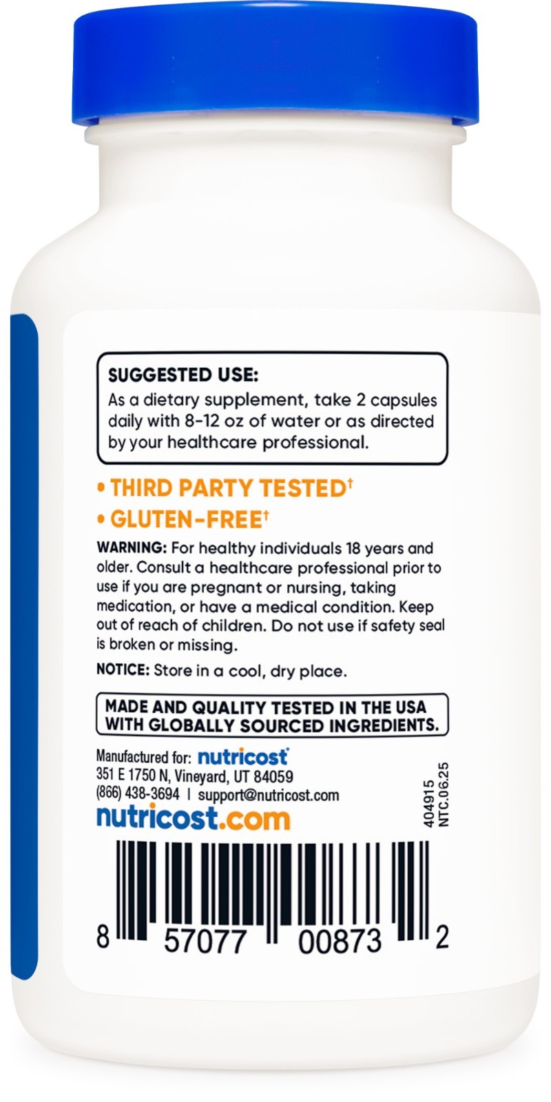 Nutricost Valerian Root Capsules 1000mg, 120 Caps – Gluten Free, Non-GMO