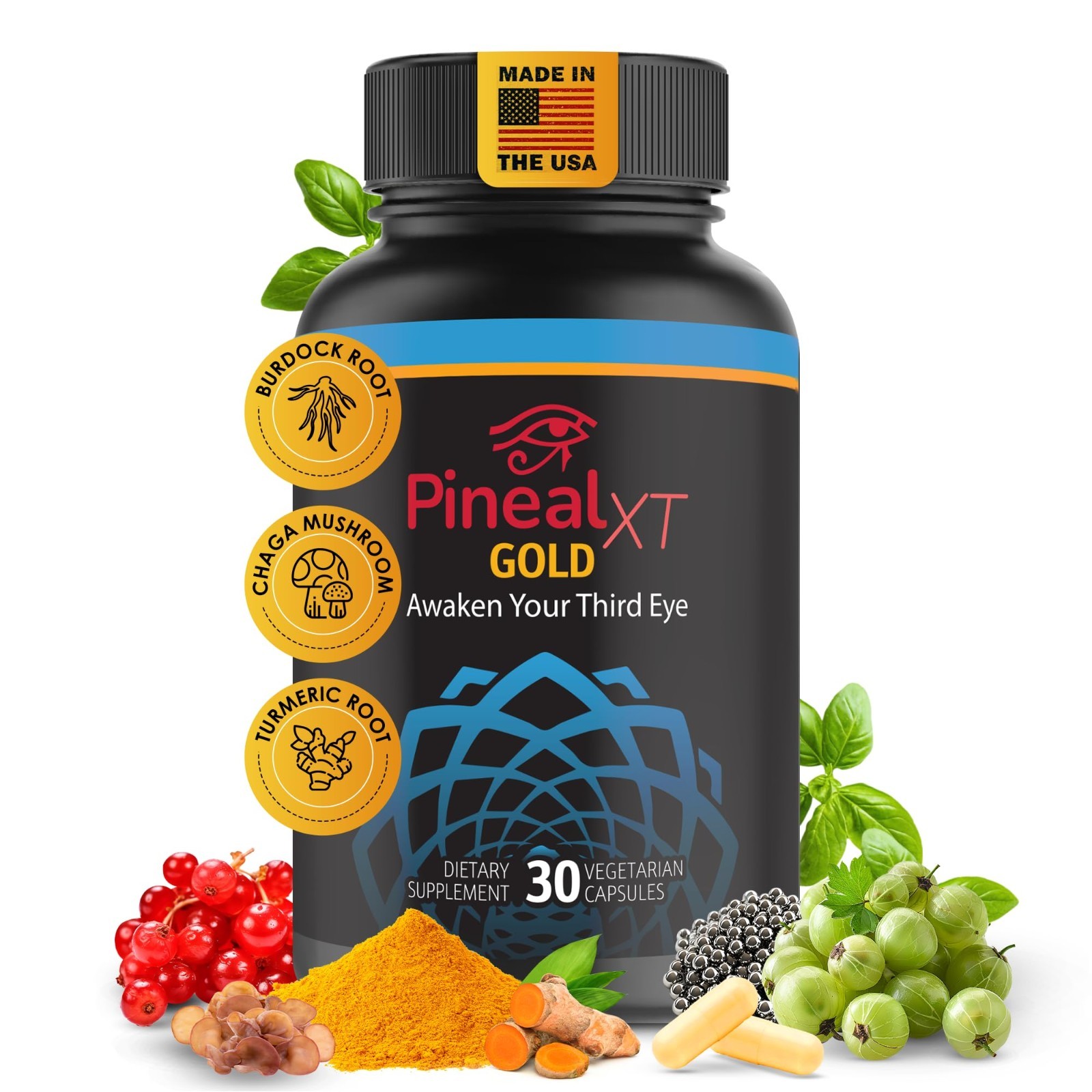 Pineal Gland Supplement for Third Eye Awakening | Natural Mind Clarity Booster
