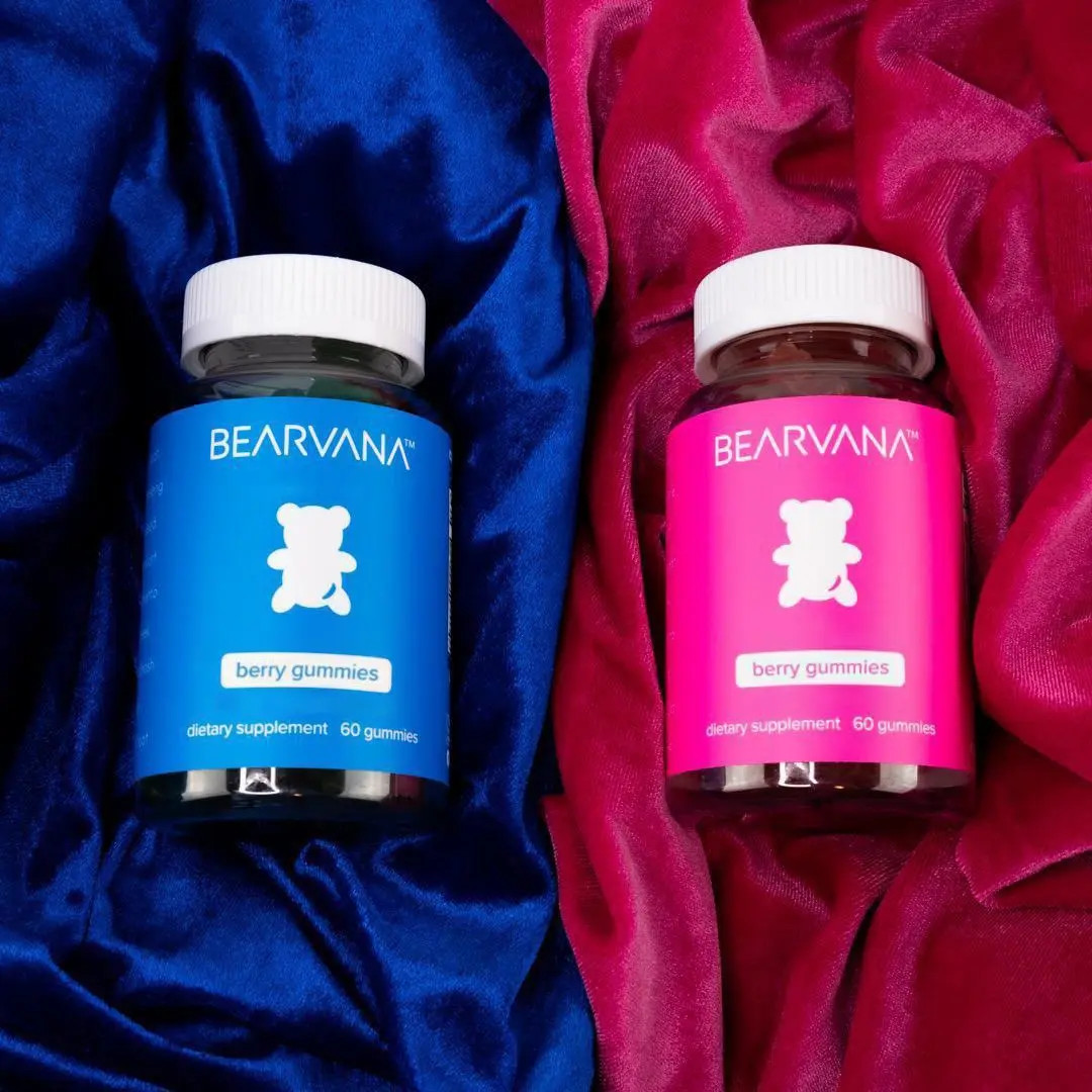 BEARVANA Gummies Combo Women Wellness Supplement Berry