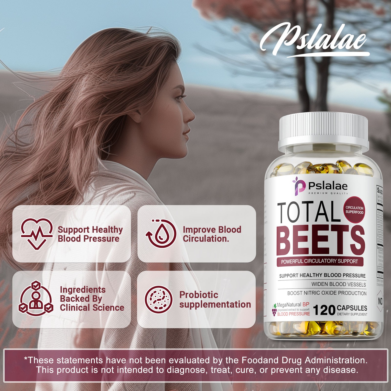 Total Beets – Nitric Oxide, Cardiovascular & Circulation Support, L-Citrulline