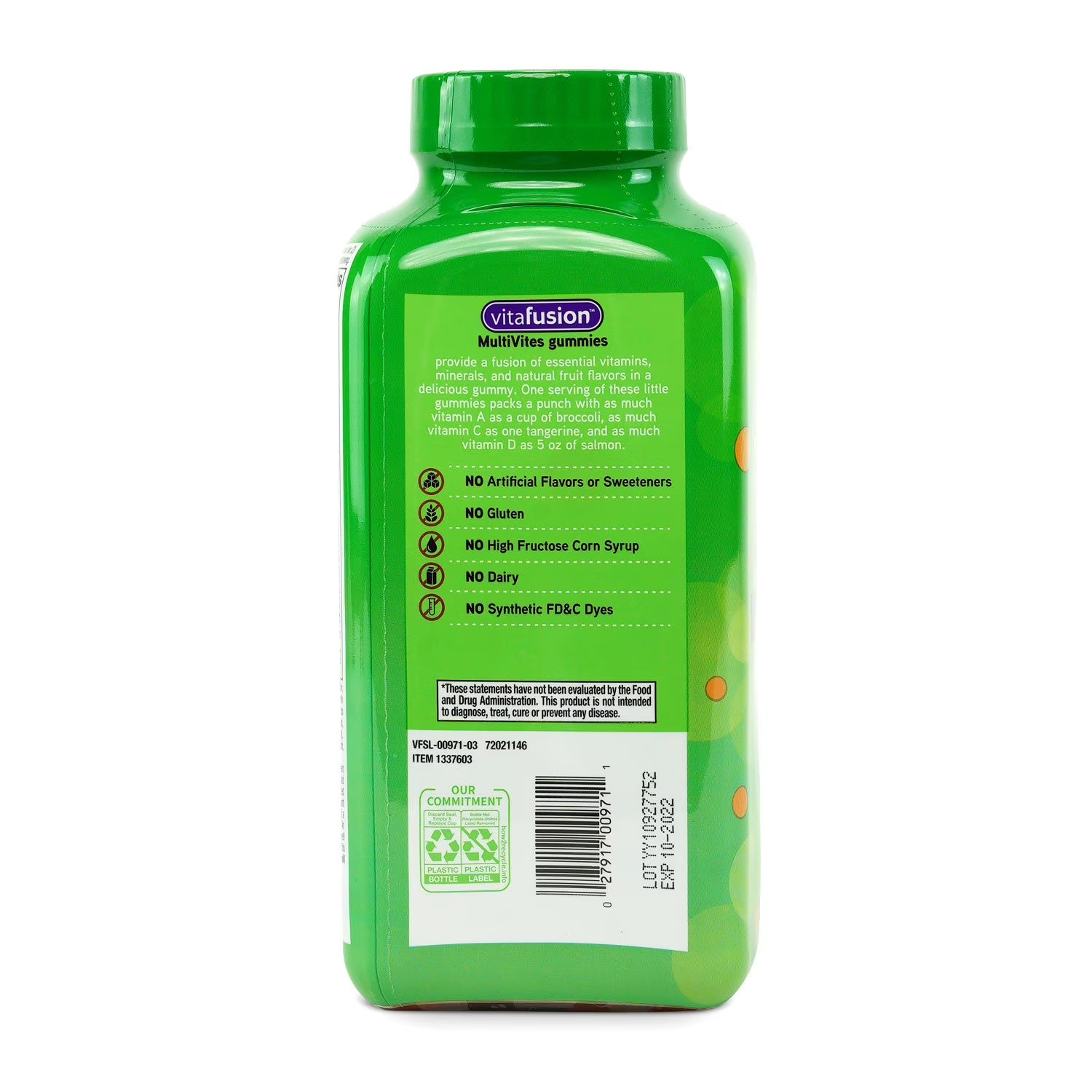 260 Ct. Vitafusion Multivites Adult Daily Multivitamin Exp:01/27 for Men, Women