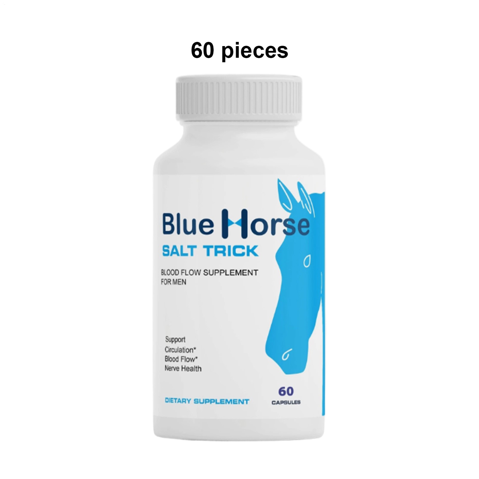 ( 1 Pack ) Blue Horse Salt Trick – Our Best Blood Flow Supplement For Men-