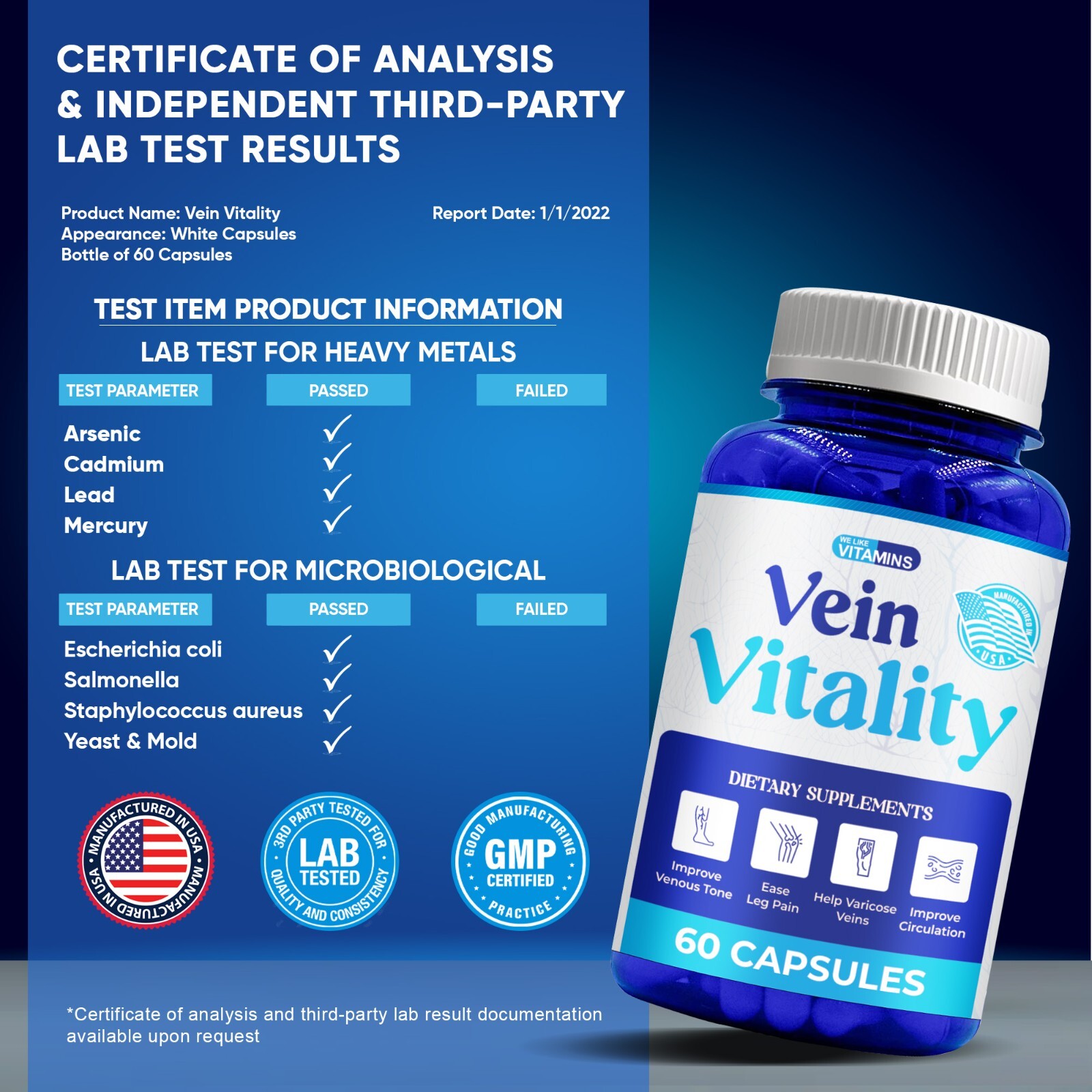 Vein Vitality Diosmin Hesperidin