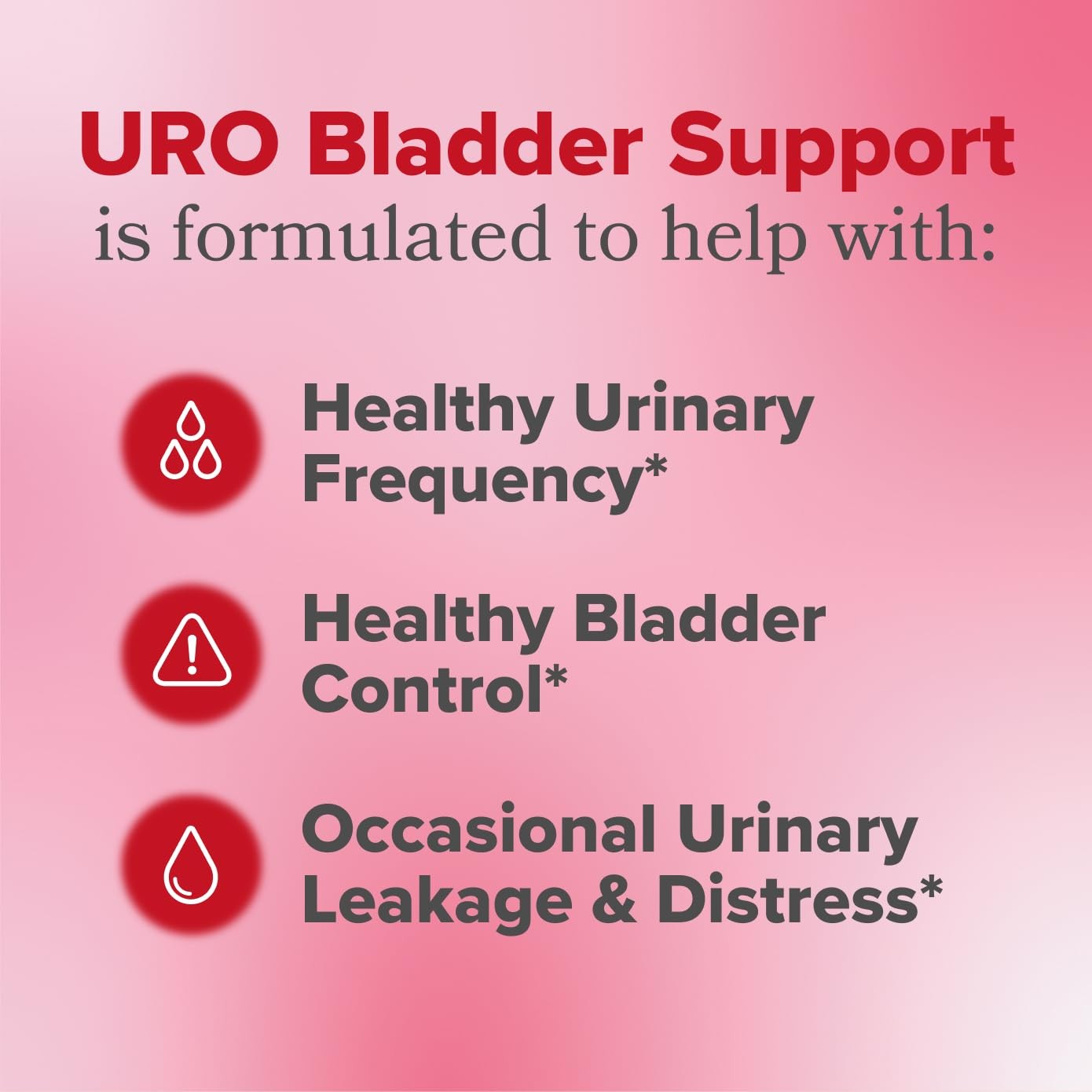 O Positiv URO Bladder Control Supplement for Urinary Urgency, Frequency, Leak…