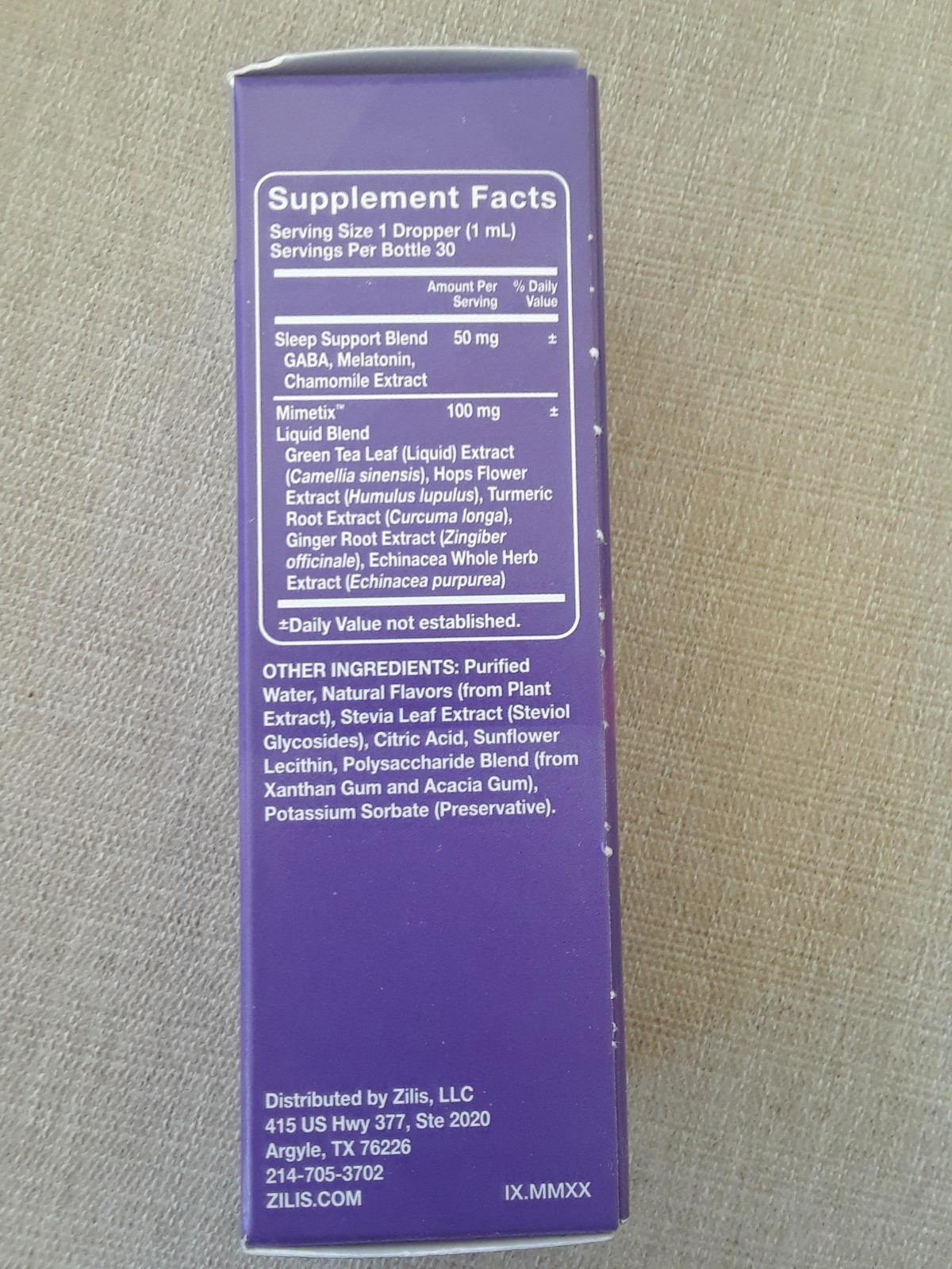 Zilis Ultra Dream Sleep Support, 1oz