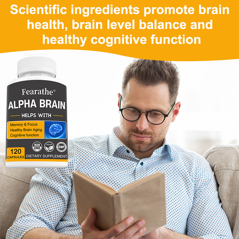 Alpha Brain Memory & Focus – 30/60/120 Capsules – Best before 08/2026 -…