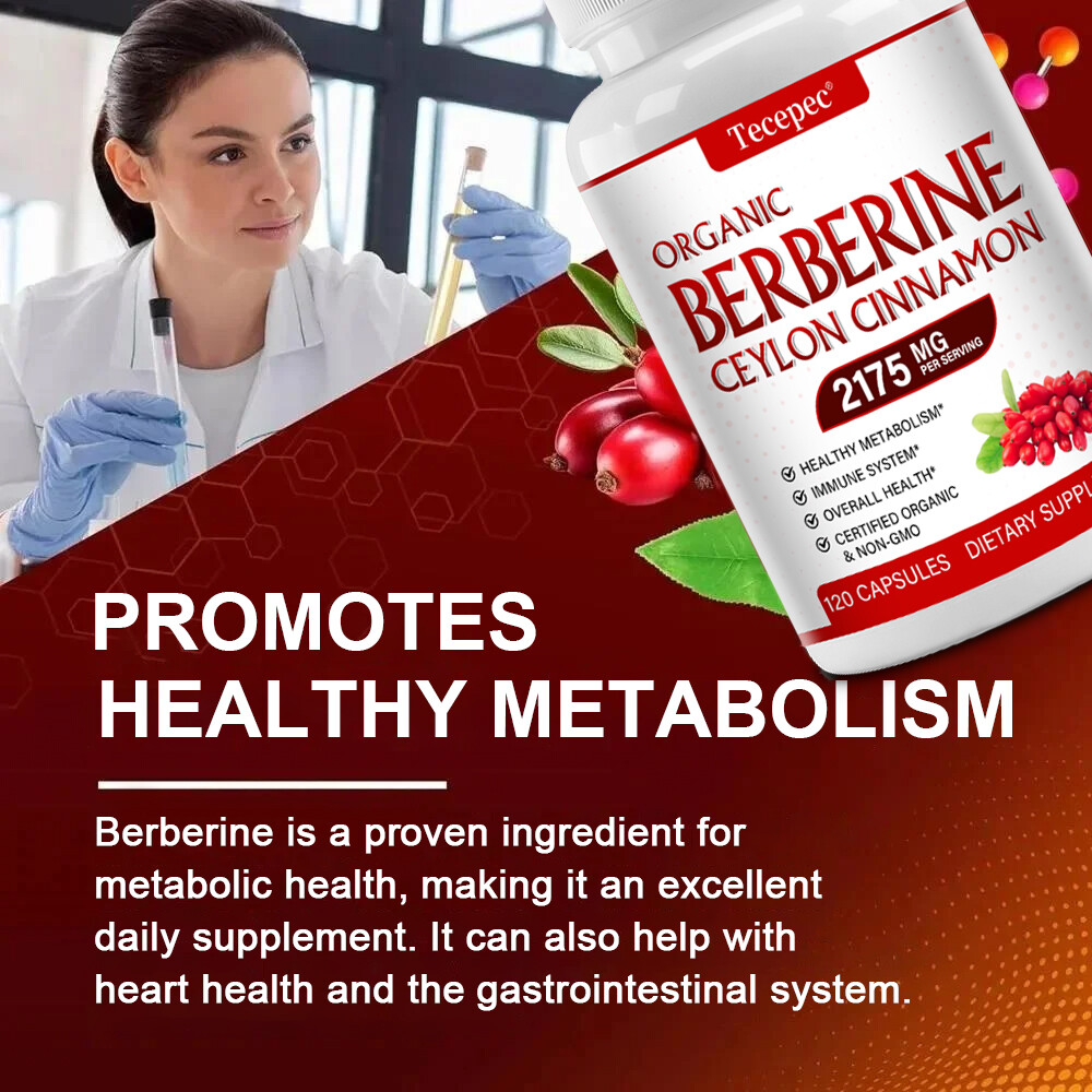 Cholesterol Health Supplements Promotes Metabolism Cellular Energy 120 Capsules