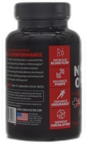 *2028-10-1* Force Factor Nitric Oxide Booster, Fast-Acting Formula with