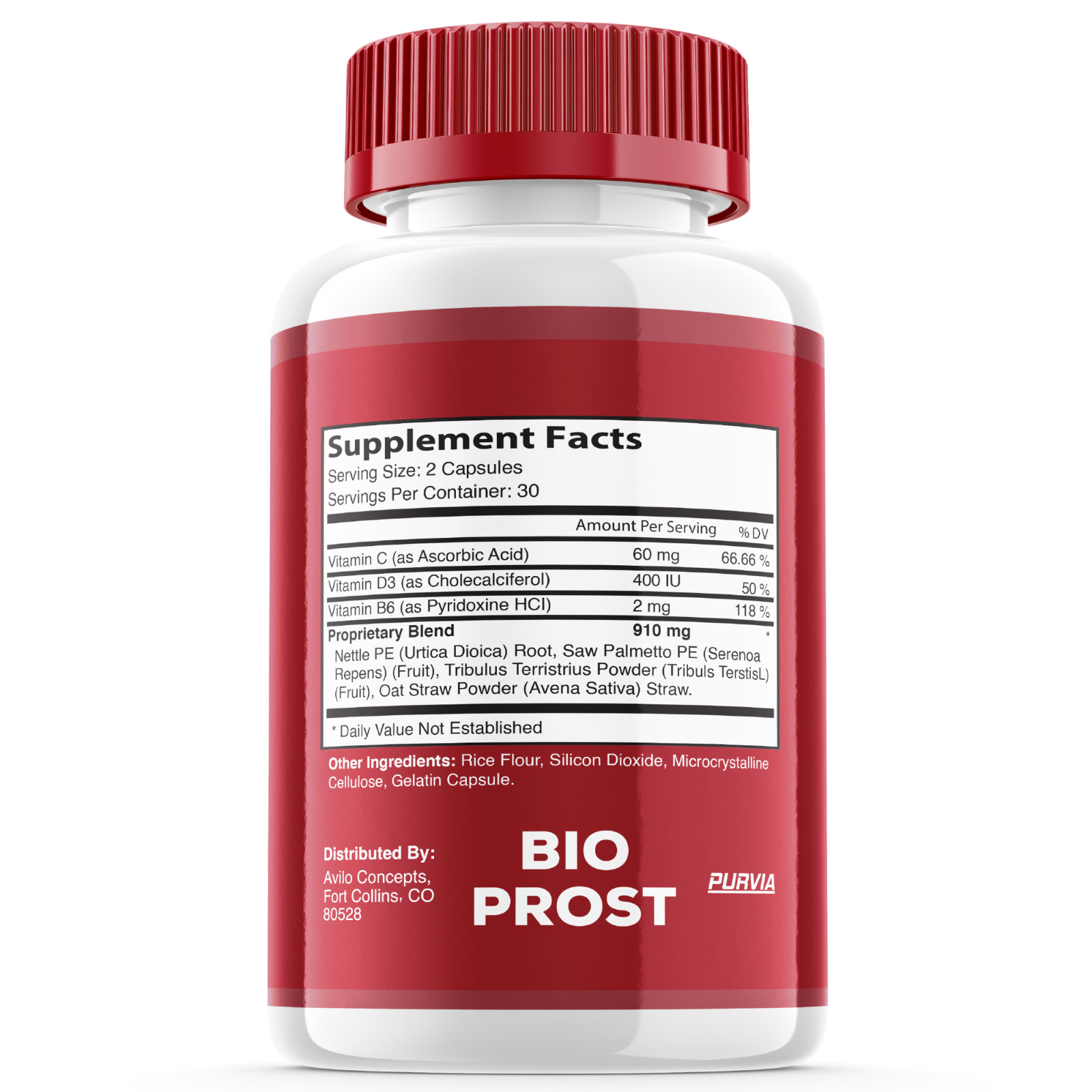 (5 Pack) Bio Prost Pills Maximum Strength Formula Overall Wellness Supplement