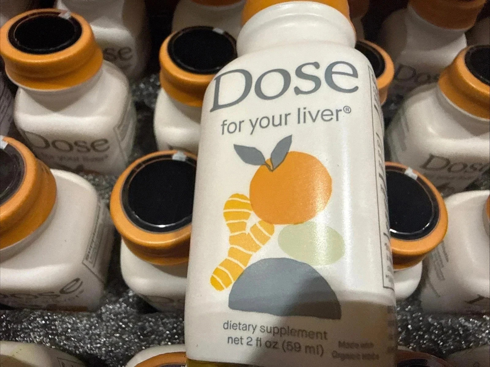 24 Pack Dose For Your Liver Support Supplement Cleanse 2oz Exp 07/27