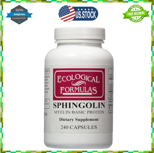 Ecological Formulas – Sphingolin 200 mg 240 caps [Health and Beauty]