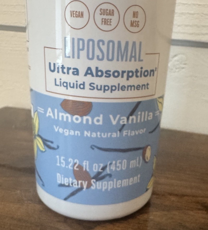 Magnesium Calm Liposomal, Almond Vanilla, 15.22 fl oz (450 ml)