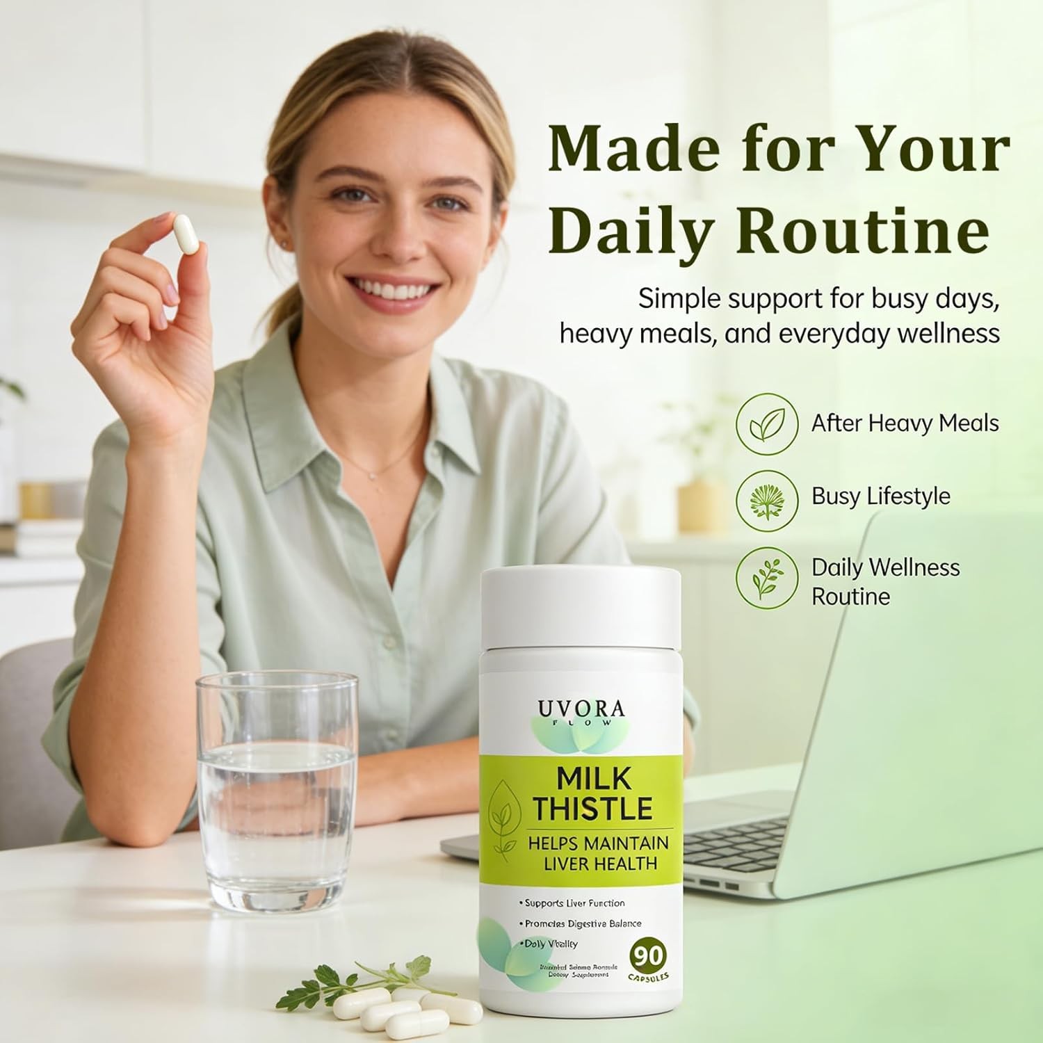 3 bottles Hyaluronic Acid 30 Caplets 850mg Daily Health Supplement New–