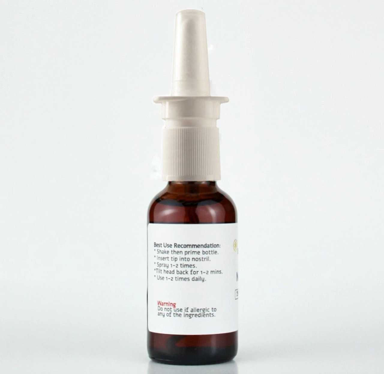 Povidone Iodine Nasal Spray with Saline x 6, Glass Bottle 1 oz, Fast Shipping