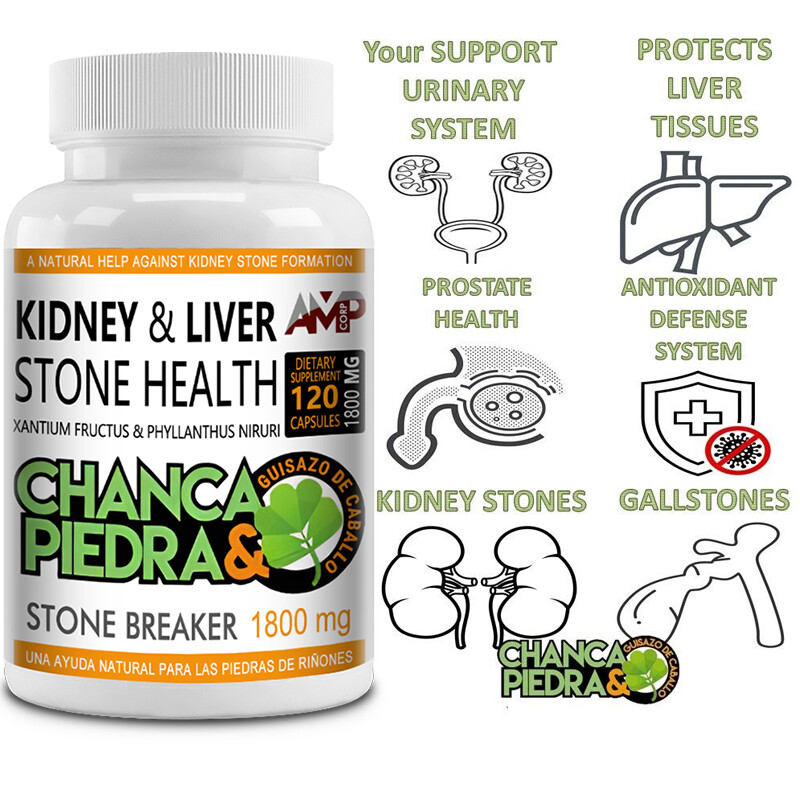 Kidney Detox,Natural Supplement Health Cleanse Kidney And Liver 30/60/120 Caps