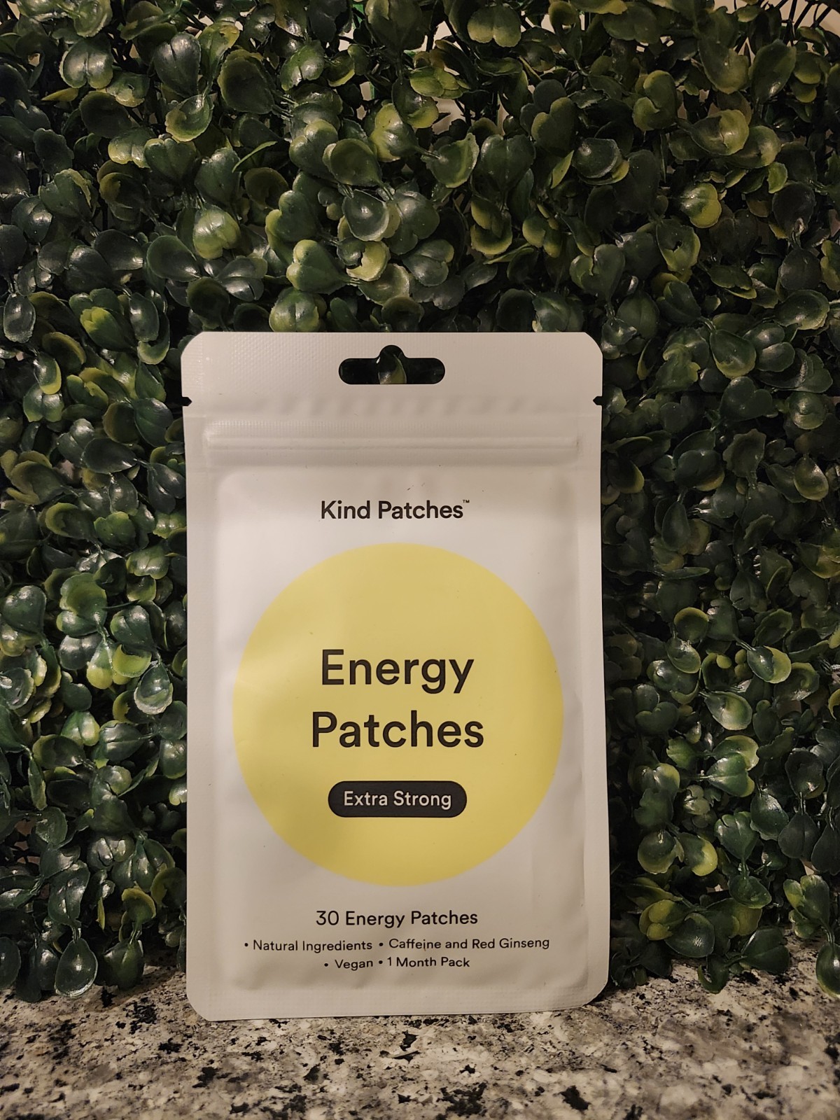 Energy Patches Extra strong by Kind Patches for Unisex – 30 Count Patches