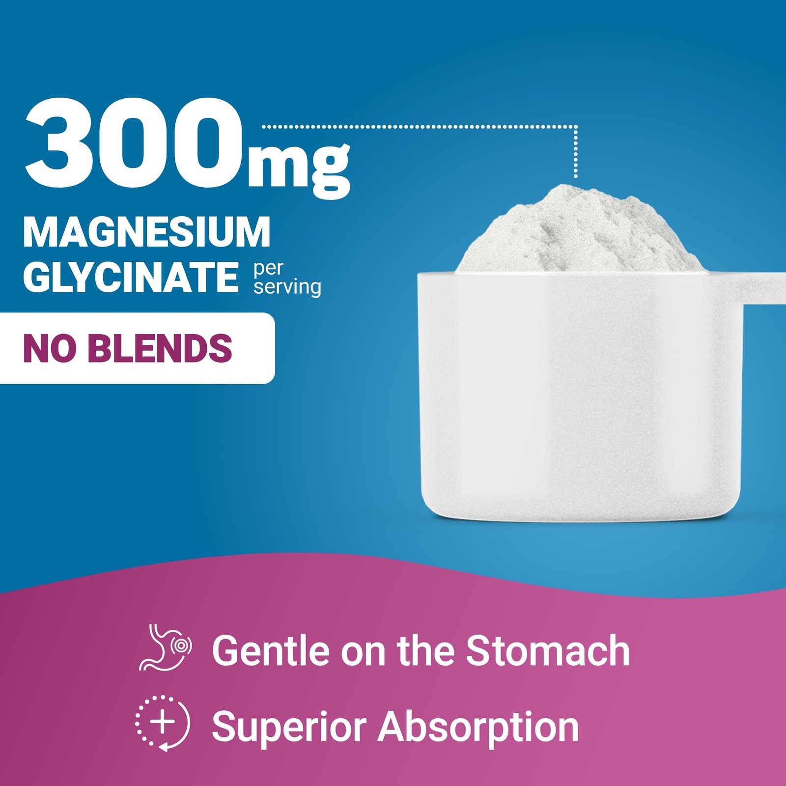 Force Factor Ultimate Magnesium Glycinate Powder 4.36 Ounce (Pack of 1)