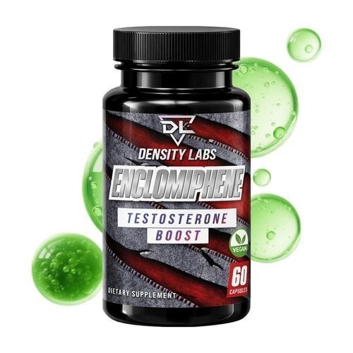 Density Labs Enclomiphene 25mg, 60 Count Vegetarian Caps (1-3 PACK)