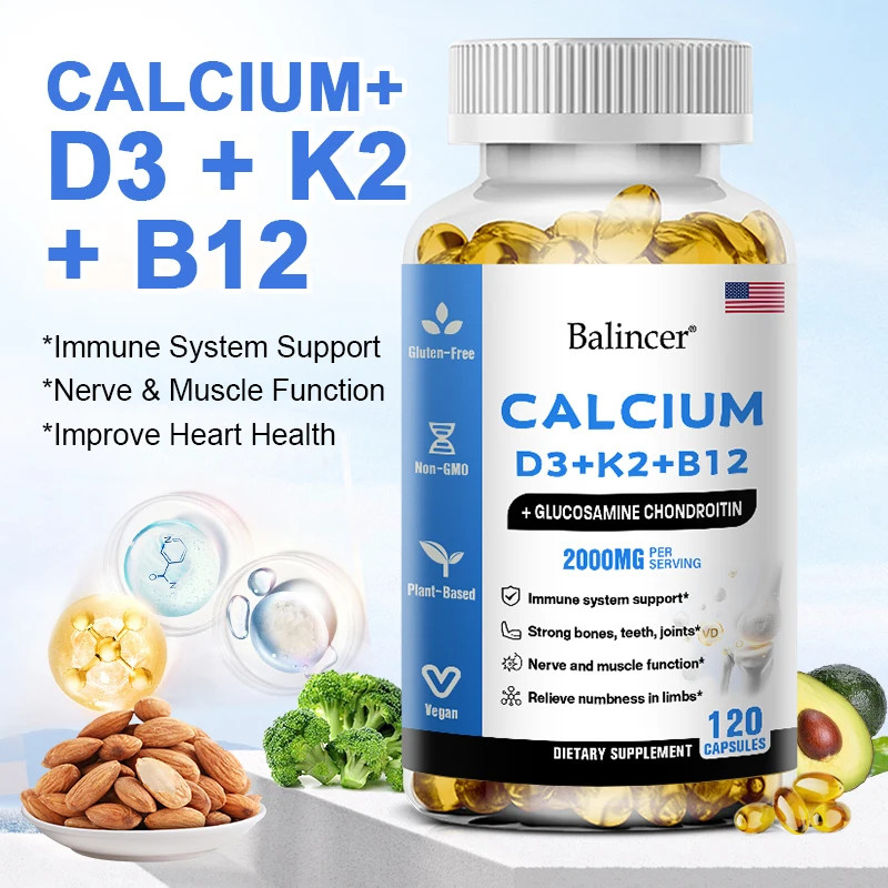 Calcium Supplement Supports Nerve and Muscle Function, Heart Health and Immunity