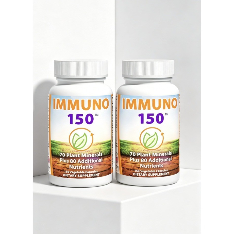 Immuno 150 Caps Multivitamin Mineral Immune Defense Supplement- 1/2/3 Bottles