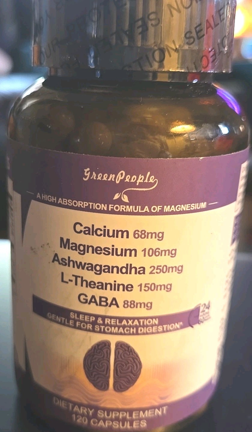 Green People High Absorption Formula Of Magnesium 120 Capsules