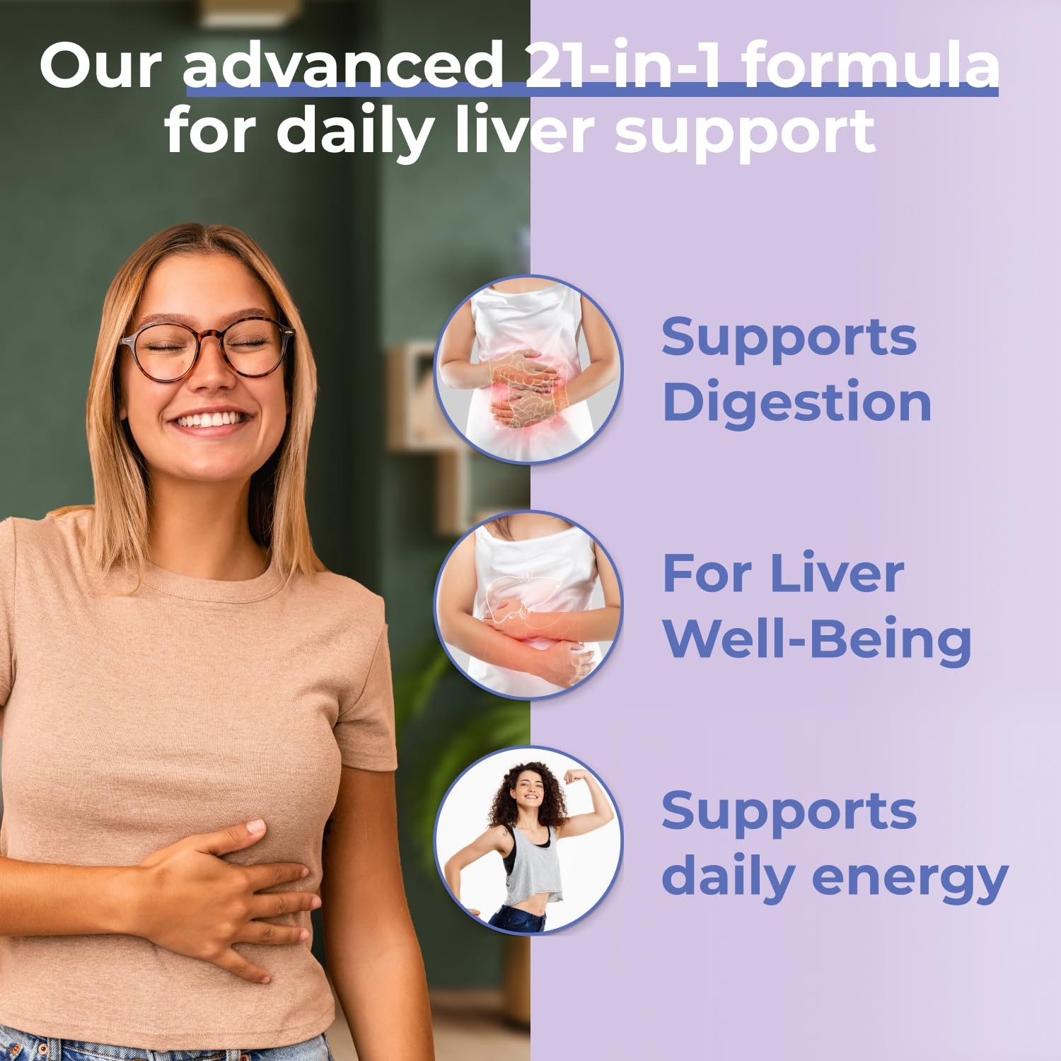 Avenir Nutrition Liver Shield & Cleanse | Herbal 60 Count (Pack of 3)