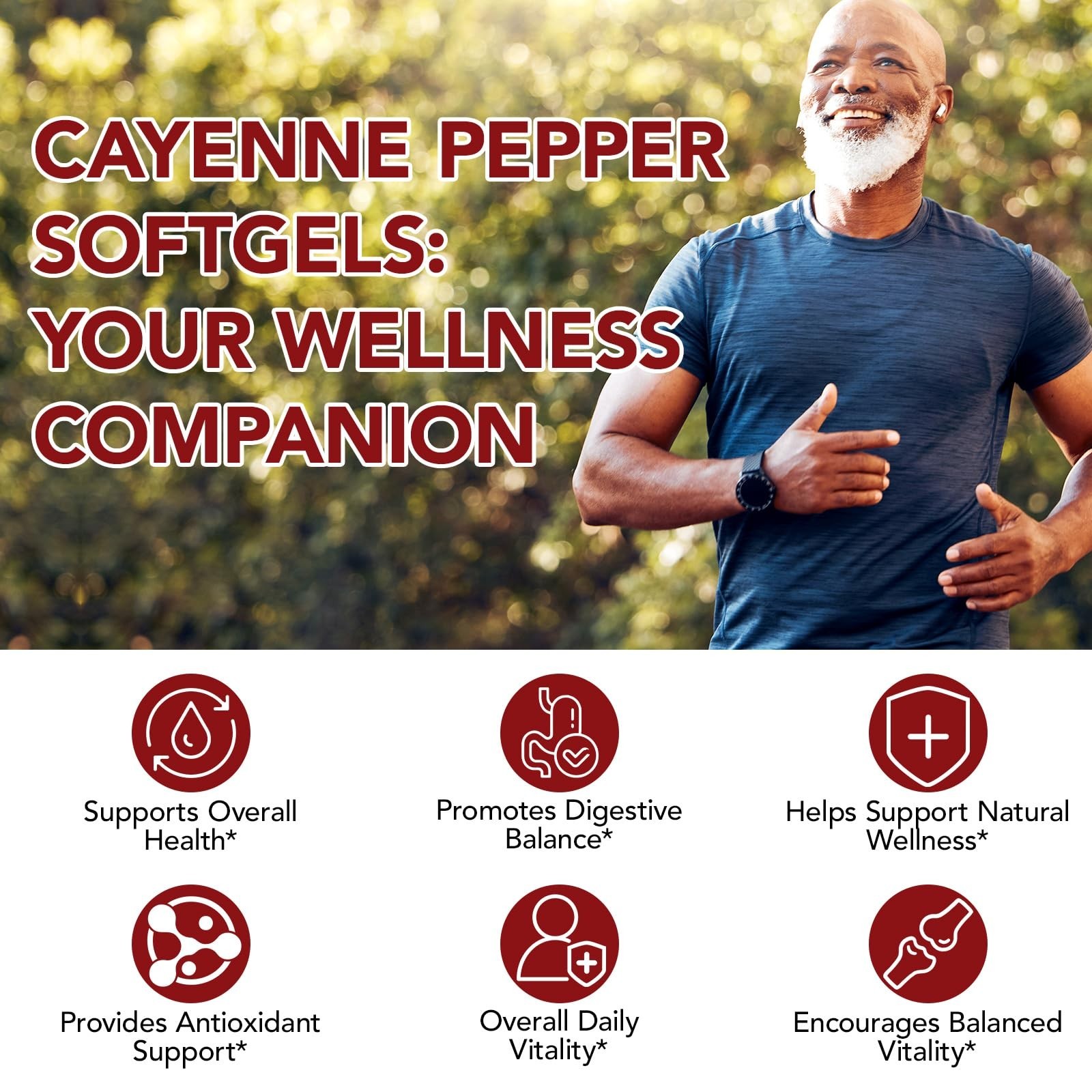 Cayenne Pepper Softgels 240 Count | Non-GMO Beetroot Hawthorn D3 K2 | Heart & Ci