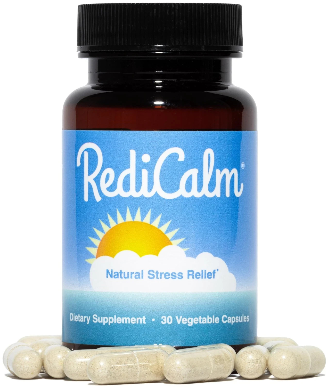 Stress Relief Supplement Natural Non GMO Vegan Gluten Free RediCalm